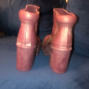 Hunter Block Heel Rainboots